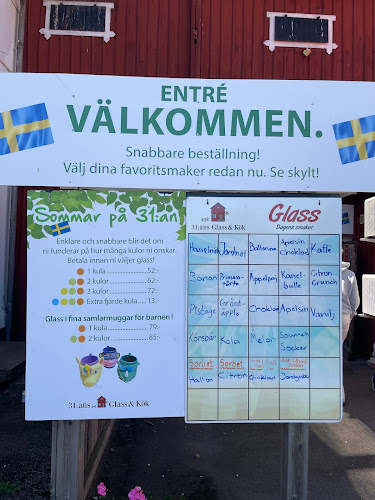 31:ans glass och kök Open Times