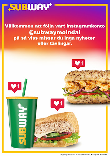 Reviews of Subway Mölndal in Mölndal - Gastronomi och hotellverksamhet