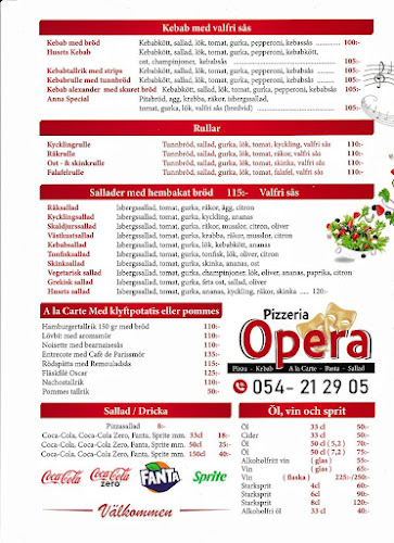 Reviews of Pizzeria Opera Karlstad in Karlstad - Gastronomi och hotellverksamhet