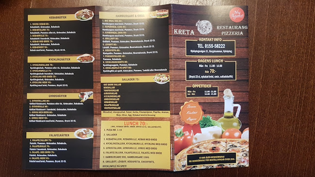 Nya Kreta Pizzeria - Nyköping