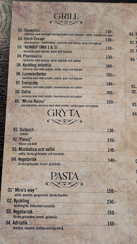 Opinii despre Restaurant Bosna în Göteborg - Gastronomi och hotellverksamhet