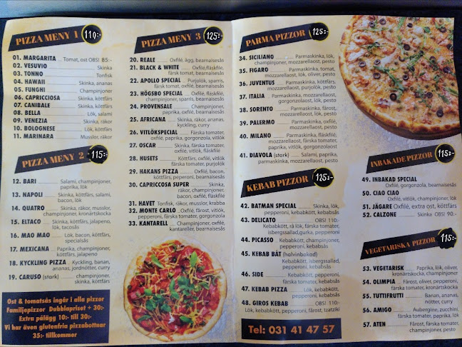 HP Högsbo Pizza & Grill Open Times