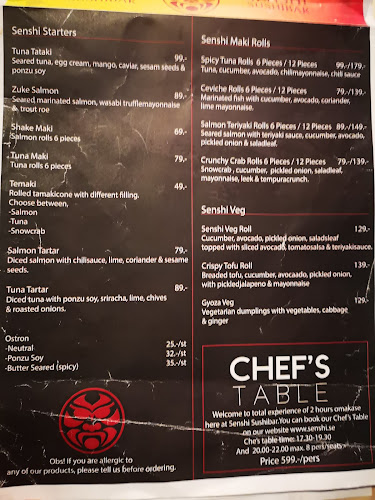 Opinii despre Senshi Sushibar în Stockholm - Gastronomi och hotellverksamhet