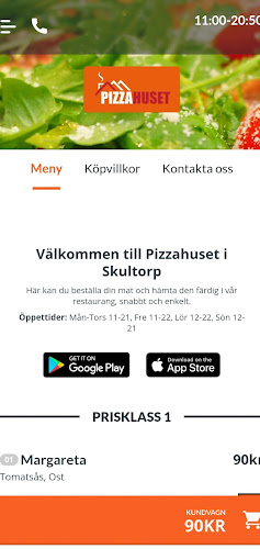 Opinii despre Pizzahuset i Skultorp în Skövde - Gastronomi och hotellverksamhet