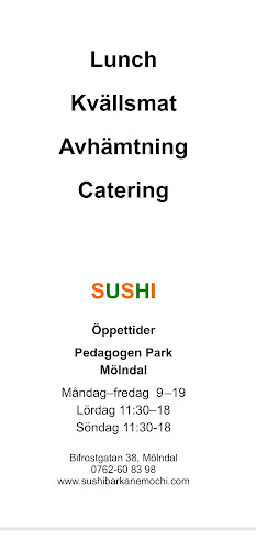 Sushi Pedagogen Park - Gastronomi och hotellverksamhet