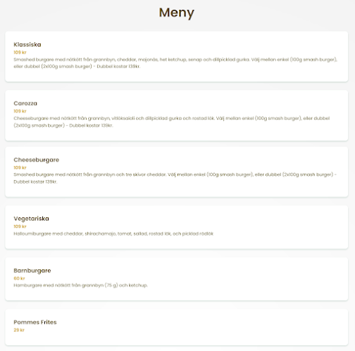 Comments and reviews of Burger Carozza - Åhus Täppet