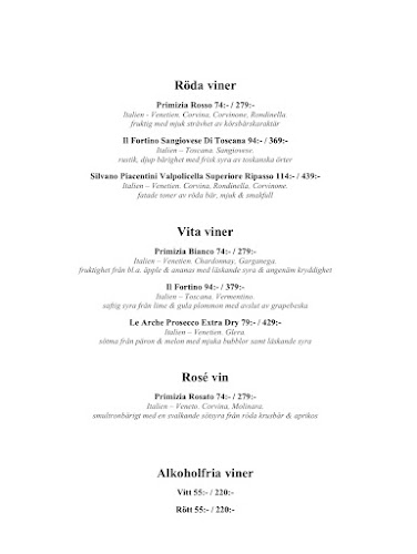 La Famiglia Restaurang - Tidaholm