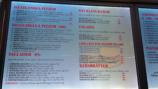 Fagersjö Pizzeria Och Grill Open Times