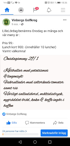 Opinii despre Vinbergs Krog Halmstad în Halmstad - Gastronomi och hotellverksamhet