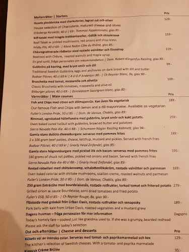 The Bishops Arms - Gamla Stan Open Times