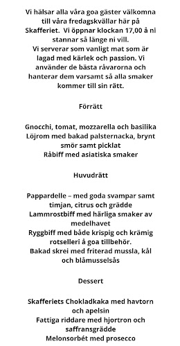 Opinii despre Skafferiet i Lidköping în Lidköping - Gastronomi och hotellverksamhet