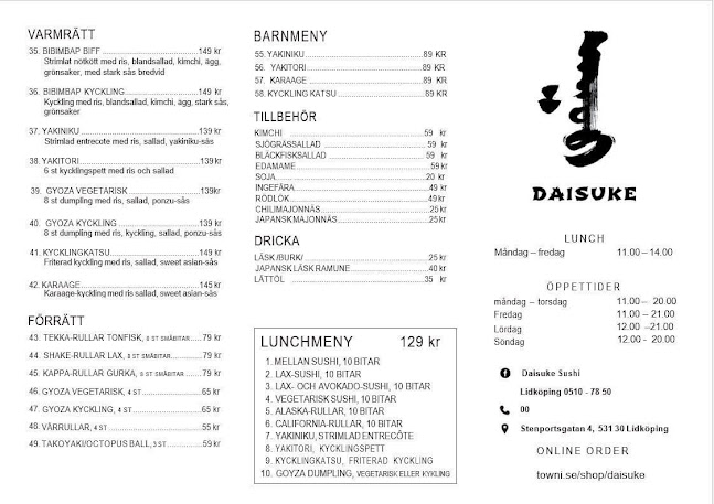 Koumi sushi - Lidköping