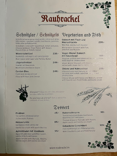 Opinii despre Rauhrackel în Lund - Gastronomi och hotellverksamhet