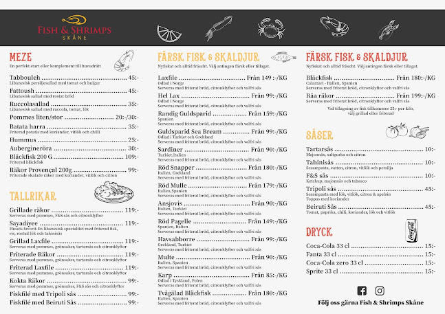 Fish & Shrimps Skåne - Malmö