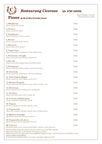 Restaurang Cicerone - Nybrostrand