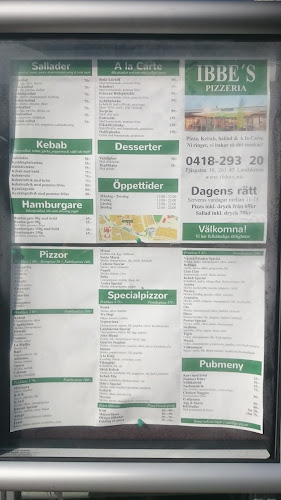 Opinii despre Ibbe's Pizzeria în Landskrona - Gastronomi och hotellverksamhet