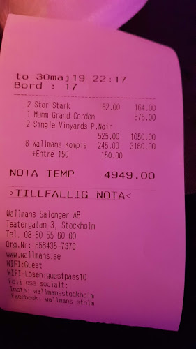 Wallmans Stockholm - Stockholm
