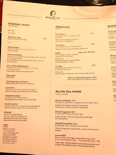 Berzelius Bar & Matsal - Gastronomi och hotellverksamhet