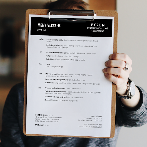 Comments and reviews of FYREN restaurang, café & konferens