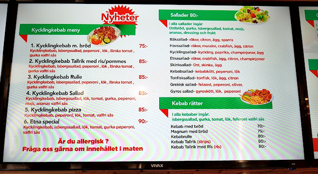 Opinii despre Pizzeria Etna în Ludvika - Gastronomi och hotellverksamhet