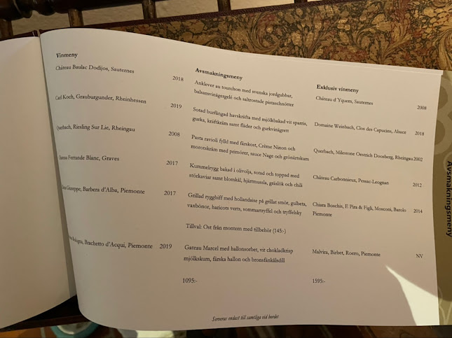 Restaurang & Vinbaren 28+