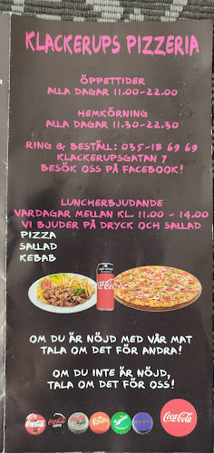 Comentarii opinii despre Klackerups Pizzeria