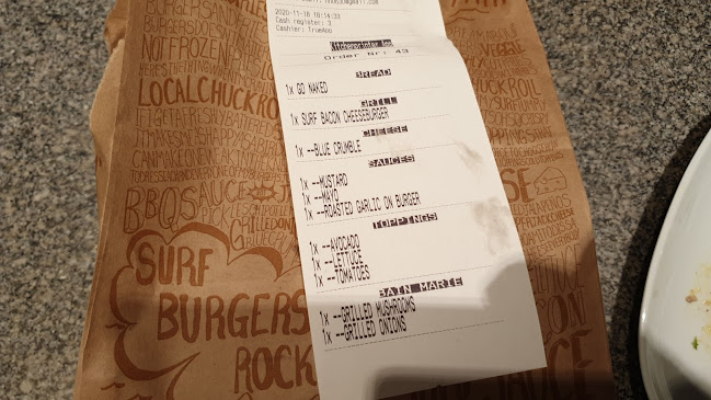 Opinii despre Surf Shack (Galleria Center Syd) în Löddeköpinge - Gastronomi och hotellverksamhet