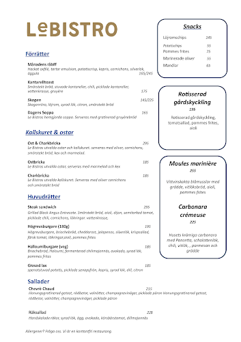 Le Bistro - Stockholm