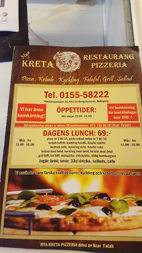 Nya Kreta Pizzeria - Gastronomi och hotellverksamhet