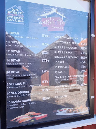 Opinii despre Sushi & Thai Express în Nyköping - Gastronomi och hotellverksamhet