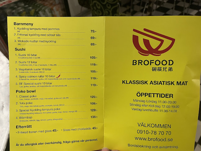 Opinii despre Brofood în Skellefteå - Gastronomi och hotellverksamhet