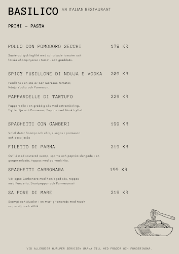 Restaurang Basilico - Uppsala