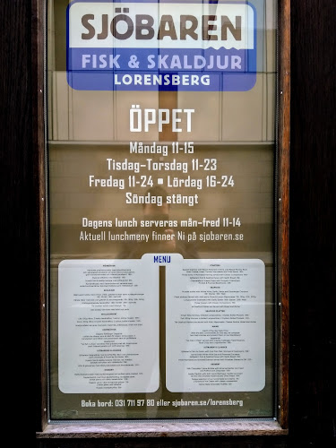 Sjöbaren Lorensberg Open Times