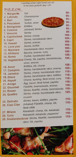 Reviews of Pizzeria Rendez Vouz in Smålandsstenar - Gastronomi och hotellverksamhet