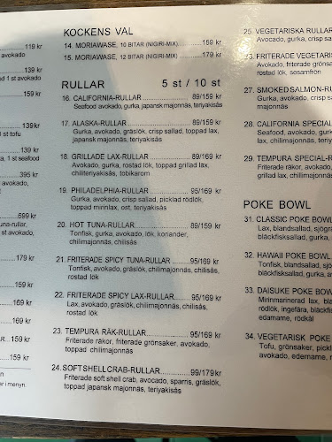 Koumi sushi Open Times