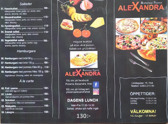 Pizzeria & Restaurang- Alexandra Hok - Hok