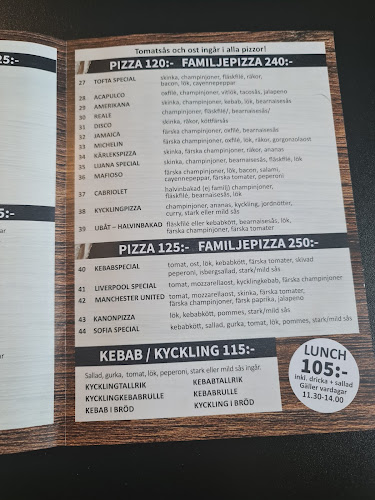 Tofta Pizzan - Gastronomi och hotellverksamhet
