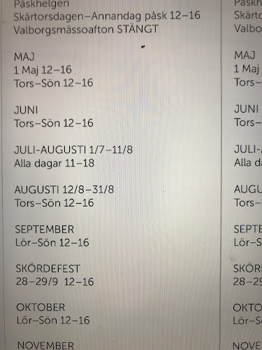 Särdals kvarn Open Times