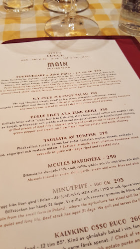 Zink - Italian Cuisine - Stockholm