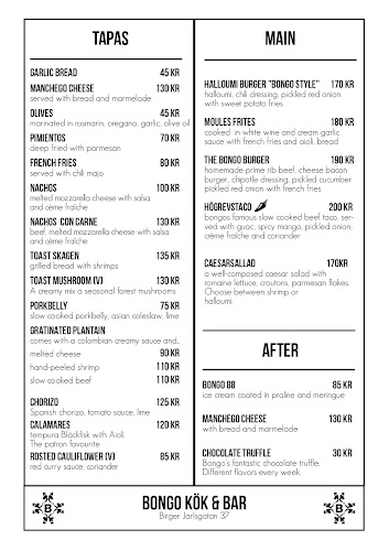 Opinii despre Bongo Kök & Bar în Stockholm - Gastronomi och hotellverksamhet